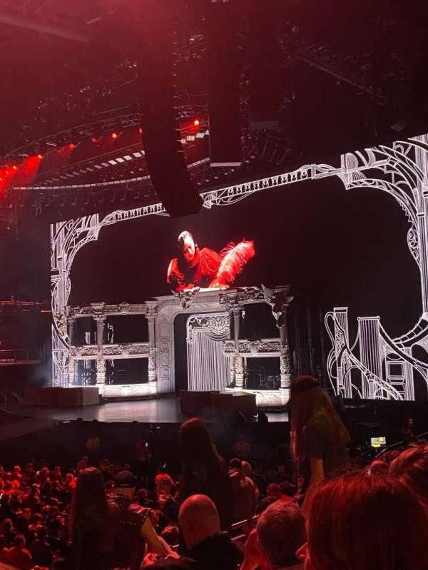 The O2, London, section: 111, row: N, seat: 354