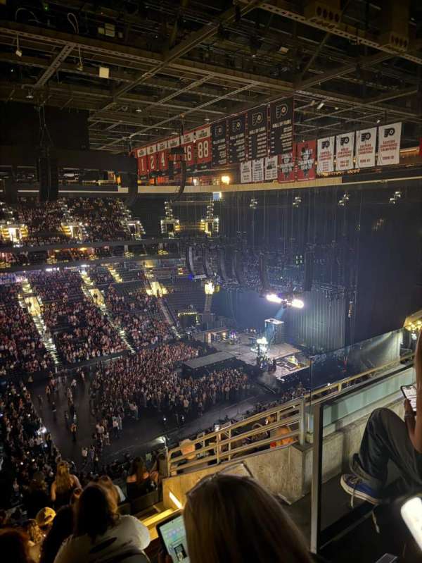 Xfinity Mobile Arena, section: 212, row: 9, seat: 15
