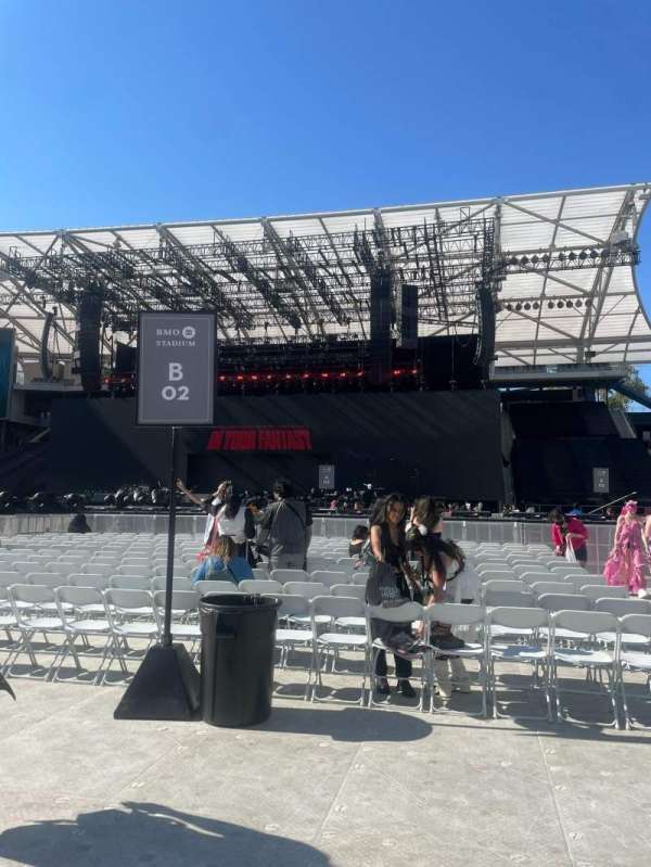 BMO Stadium, section: Floor C2, row: 3, seat: 22
