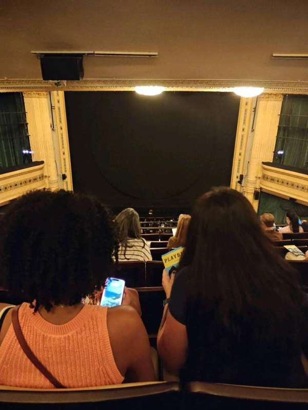 Hudson Theatre, section: Dress Circle C, row: G, seat: 108