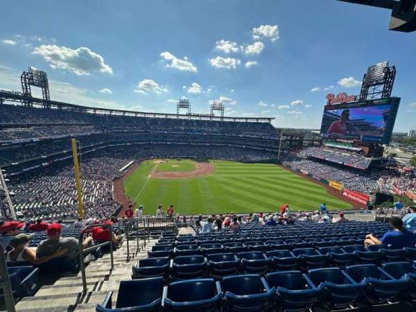 Citizens Bank Park, section: 303, row: 19, seat: 23