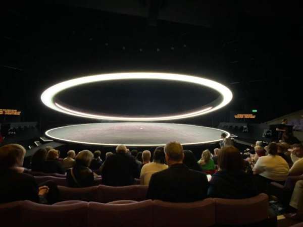 The Olivier Theatre at the National Theatre, section: Stalls, row: H, seat: 35