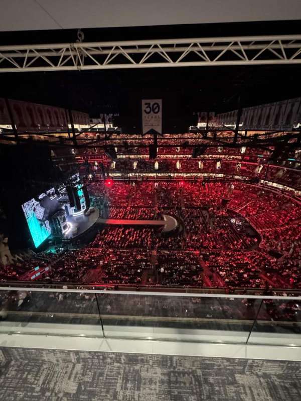United Center, section: Banner Seats, row: 1, seat: 47
