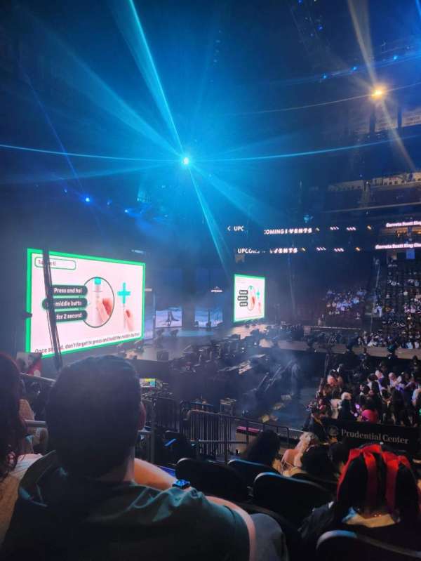 Prudential Center, section: 18, row: 11, seat: 16