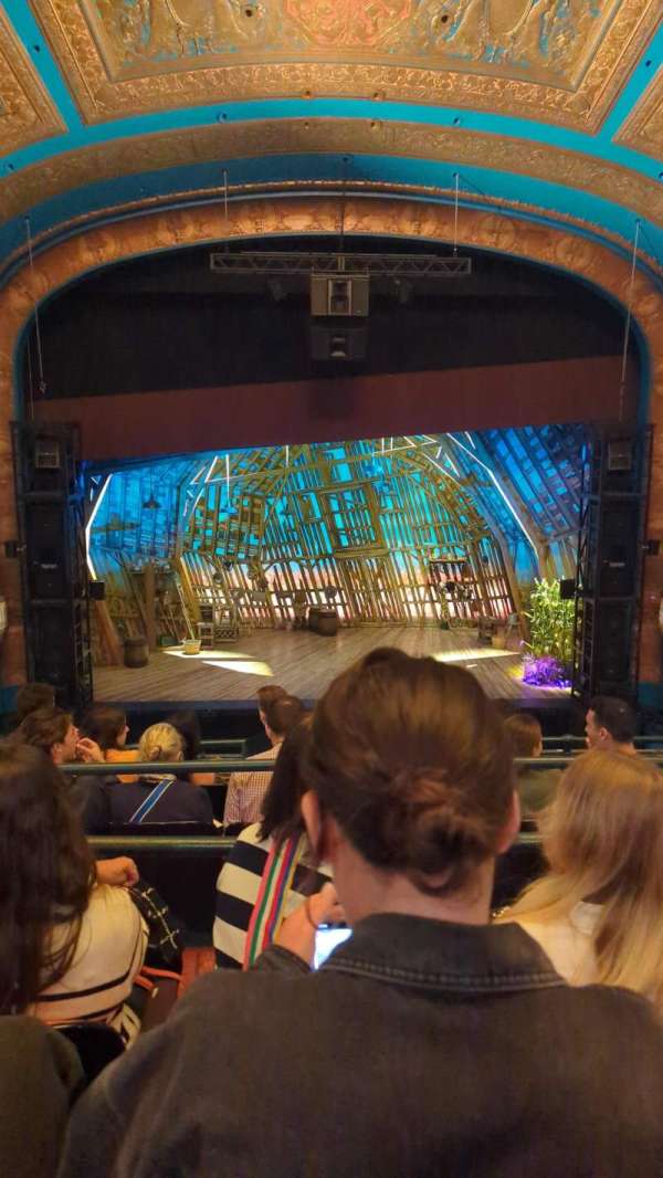 Curran Theater, section: Mezzanine C, row: C, seat: 106