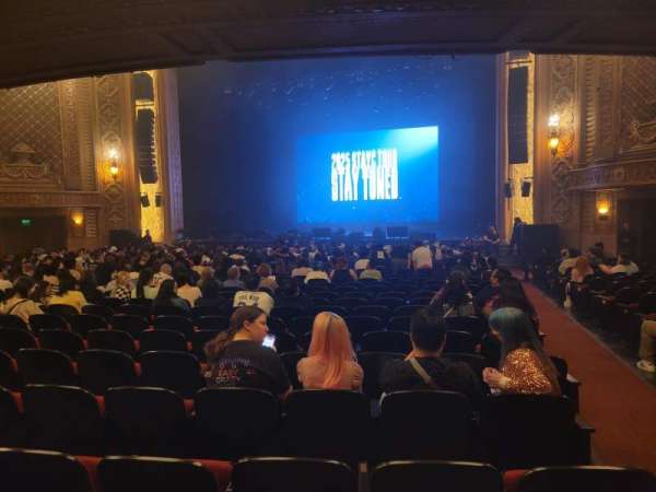 Paramount Theatre, Seattle, section: Main Floor 2, row: Z, seat: 14