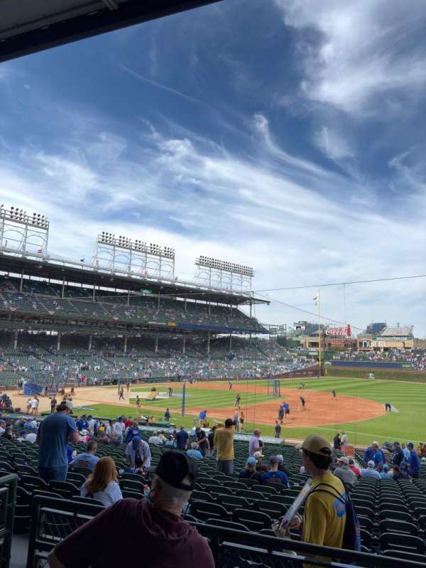 Wrigley Field, section: 227, row: 3, seat: 13