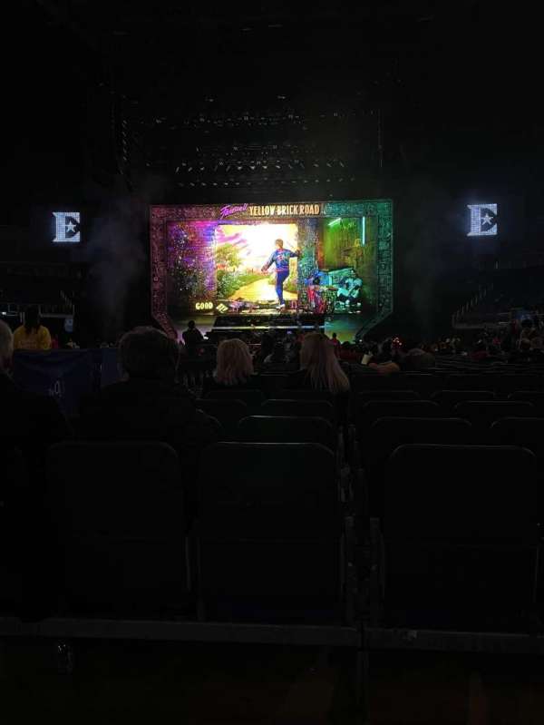 The O2, London, section: Floor D2, row: A, seat: 38