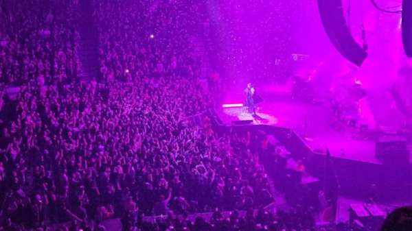 DCU Center, section: 231, row: M, seat: 1