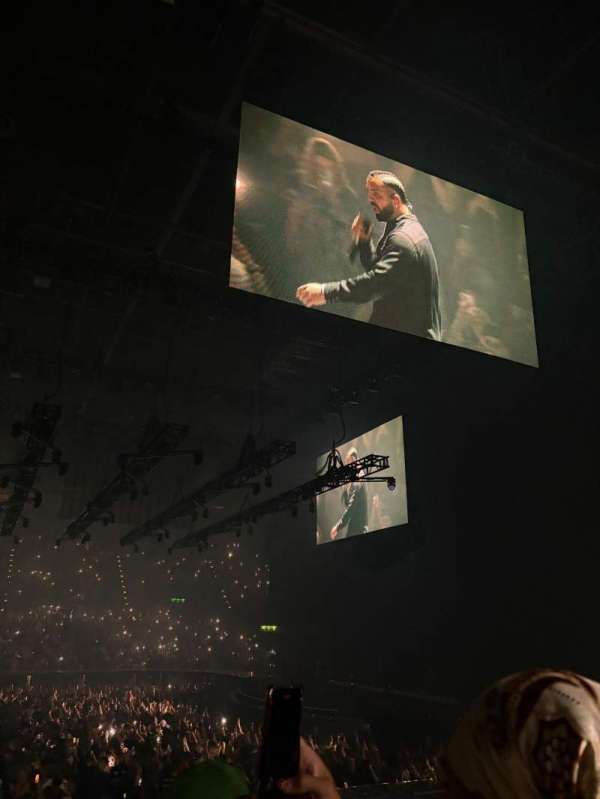 utilita arena birmingham, section: 2 Lower, row: M