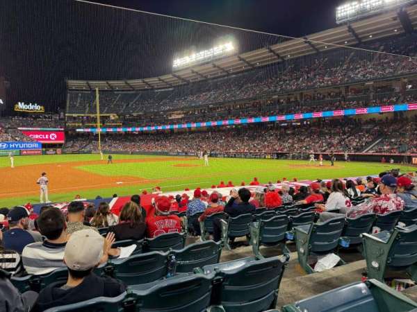 Angel Stadium, section: 110, row: N, seat: 17