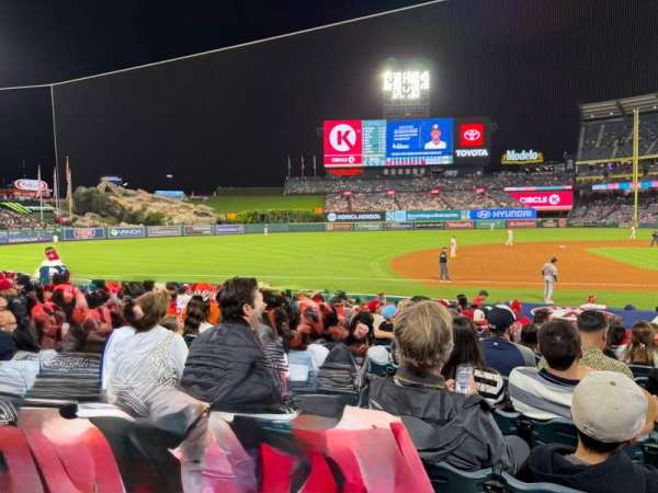 Angel Stadium, section: 110, row: N, seat: 16