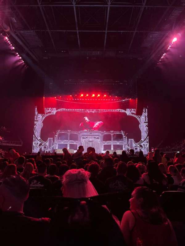 The O2, London, section: Floor C2, row: C, seat: 30