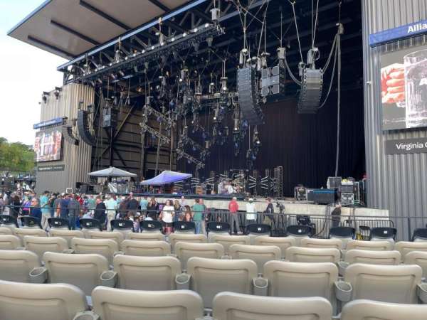 Allianz Amphitheater at Riverfront, section: 201, row: H, seat: 21