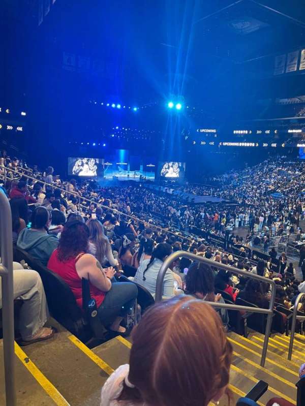 Prudential Center, section: 22, row: 20, seat: 24
