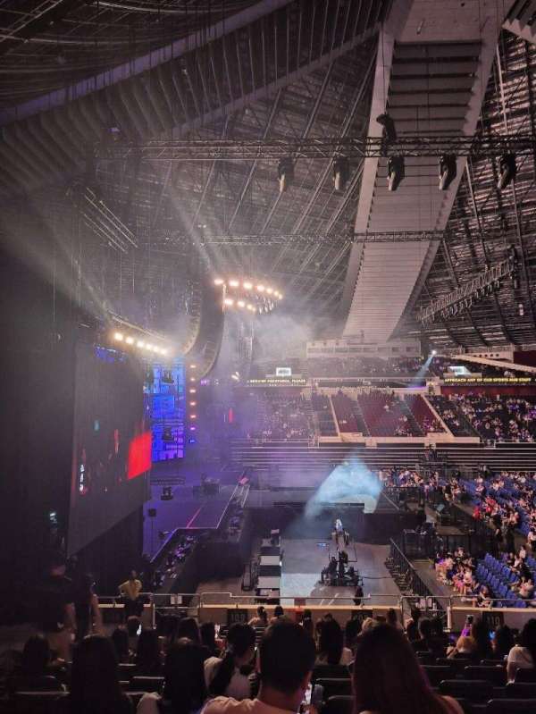Singapore Indoor Stadium, section: 209, row: 27, seat: 8