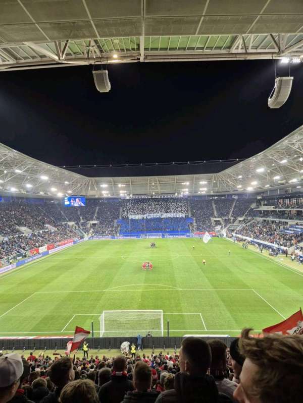 PreZero Arena, section: D, row: 29, seat: 30