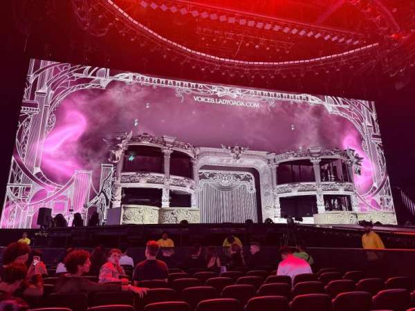 The O2, London, section: Floor A1, row: P, seat: 10
