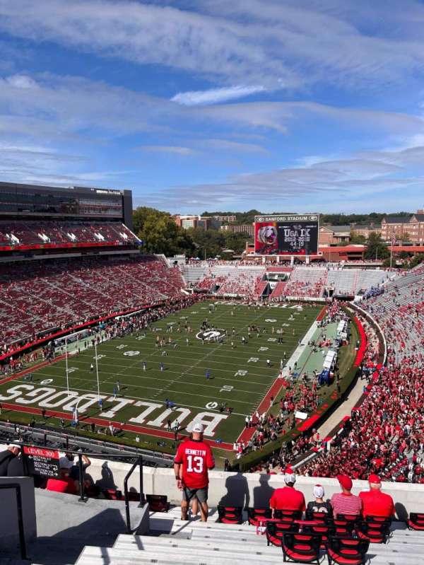 Sanford Stadium, section: 316, row: 11, seat: 24