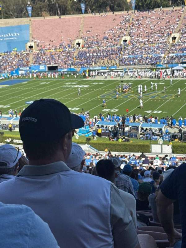 Rose Bowl, section: 70, row: Blue moon, seat: 1,2,3,4