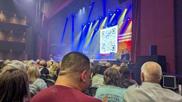 Choctaw Grand Theater, section: 101, row: K, seat: 2
