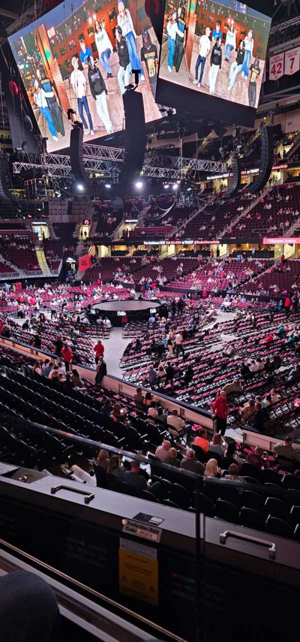 Rocket Arena, section: 105, row: 15, seat: 3