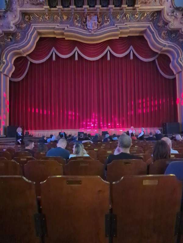 Carpenter Theatre, section: Orch, row: K, seat: 110