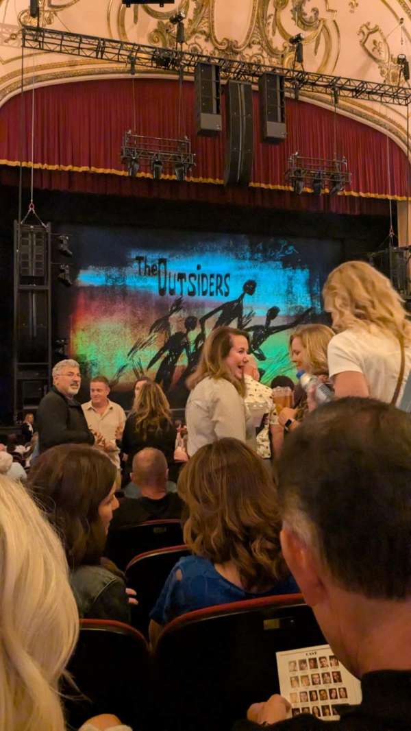 Orpheum Theatre, Omaha, section: Orchestra L, row: U, seat: 2