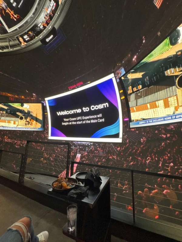Cosm Dallas, section: 2, row: 5A, seat: 2