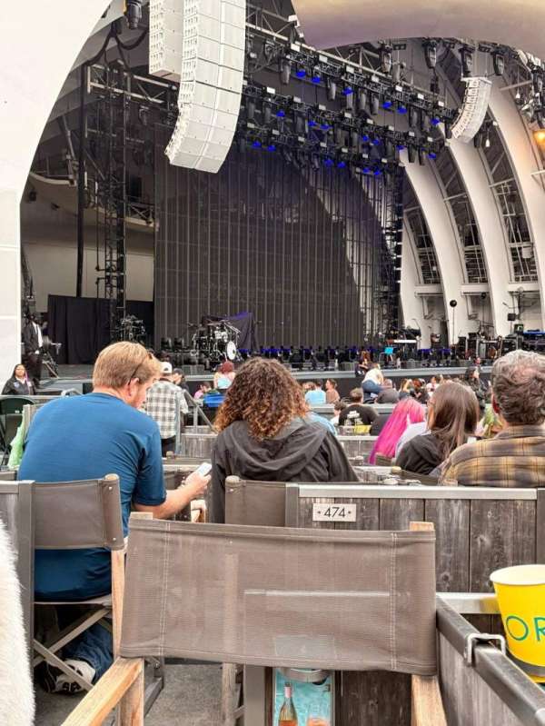 Hollywood Bowl, section: Garden 7, row: 574