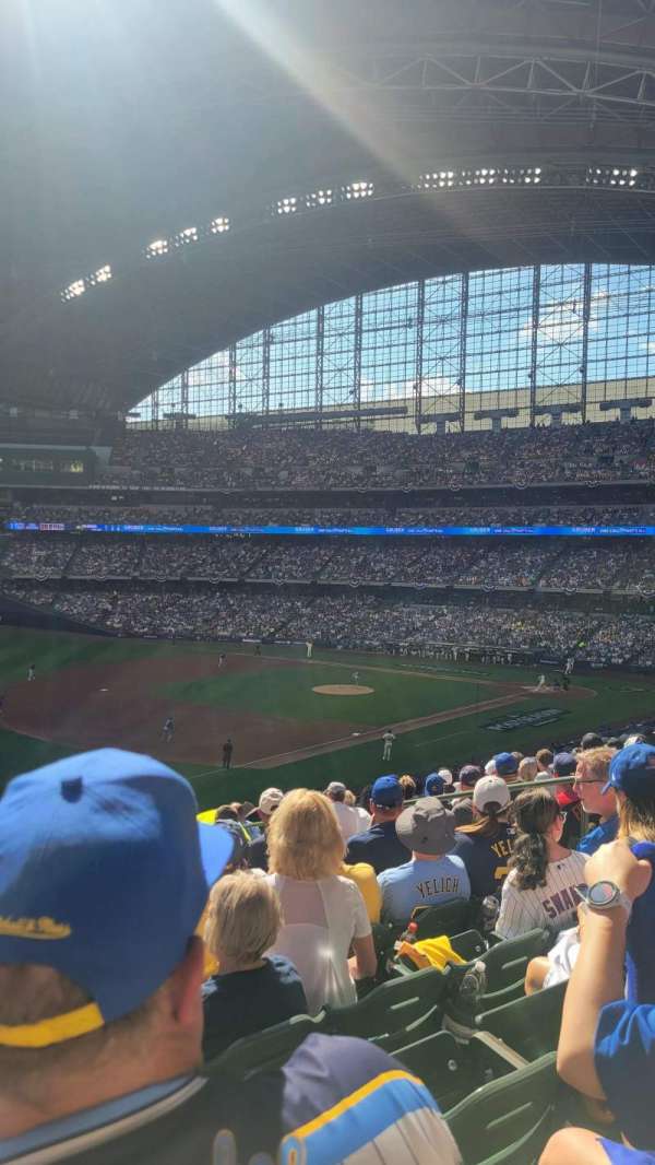 American Family Field, section: 229, row: 13, seat: 8