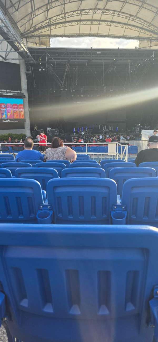 MidFlorida Credit Union Amphitheatre, section: 13, row: H, seat: 34