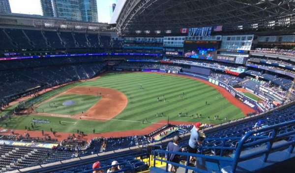 Rogers Centre, section: 515, row: 10, seat: 4