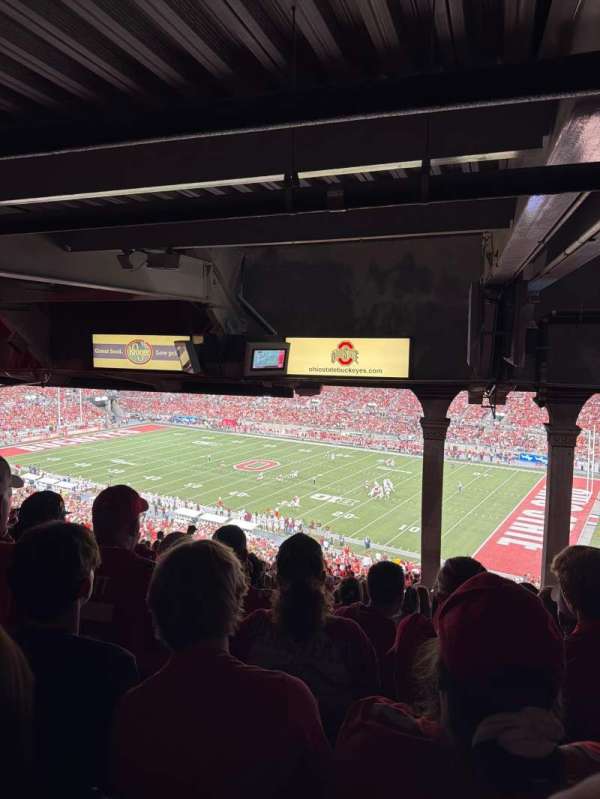 Ohio Stadium, section: 12B, row: 16, seat: 30