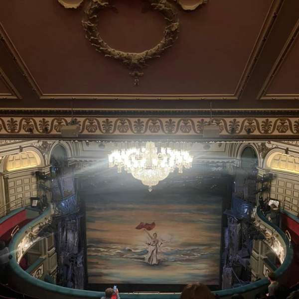 Sondheim Theatre, West End, section: Grand Circle, row: K, seat: 15