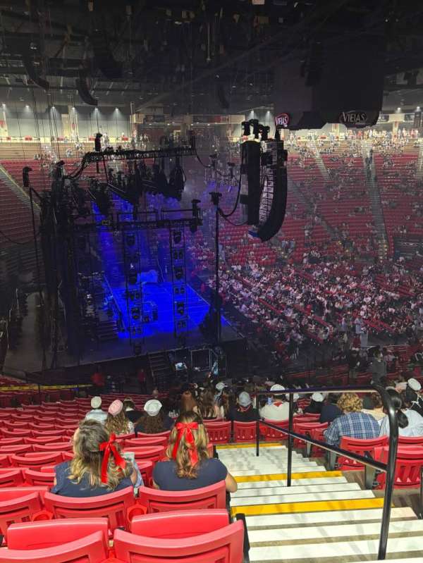 Viejas Arena, section: P, row: 29, seat: 15