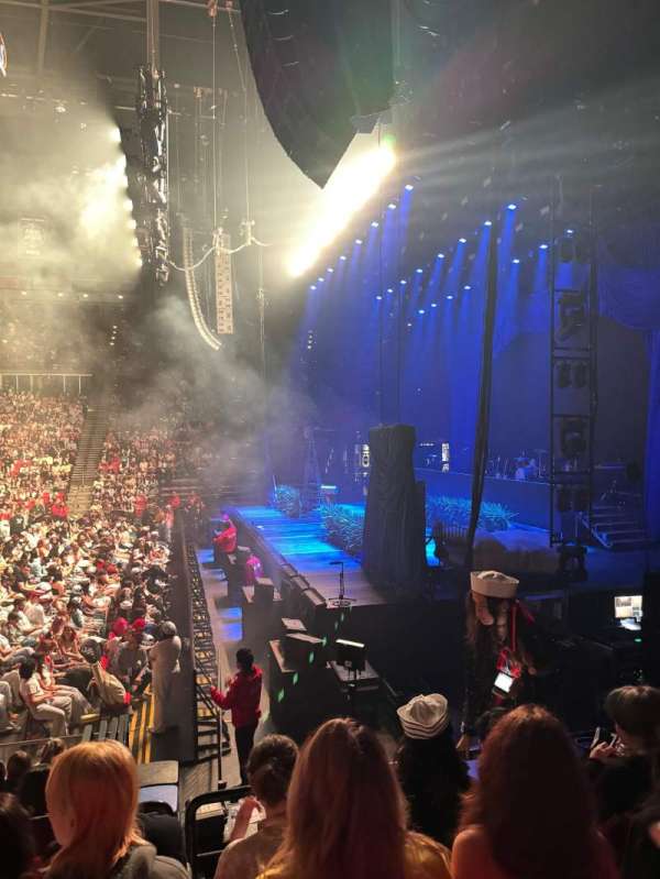 Viejas Arena, section: G, row: 9, seat: 5