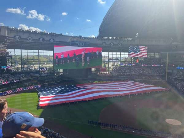 American Family Field, section: 432, row: 2, seat: 11