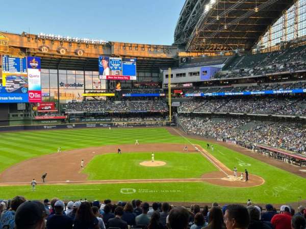 American Family Field, section: 223, row: 16, seat: 8