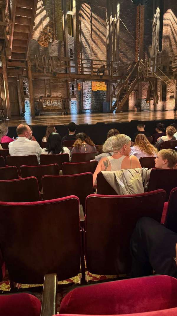 Richard Rodgers Theatre, section: Orchestra L, row: G, seat: 11