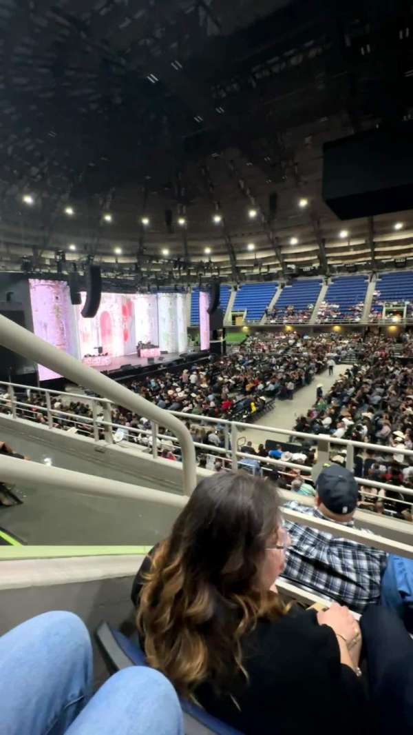 Freeman Coliseum, section: 108, row: J, seat: 2