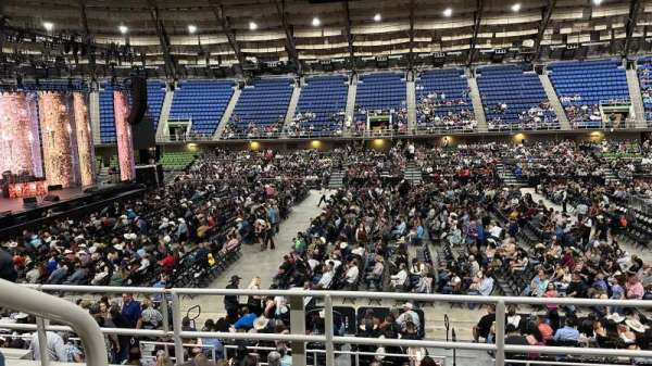 Freeman Coliseum, section: 108, row: J, seat: 3