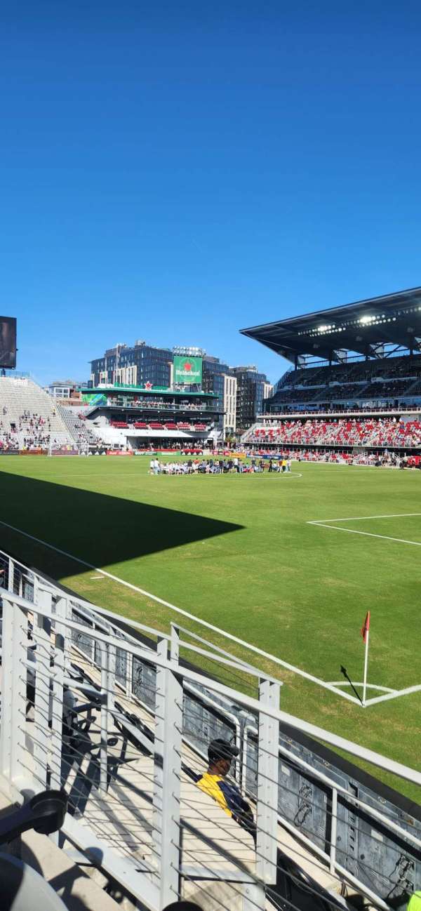 Audi Field, section: 122, row: 4, seat: 4