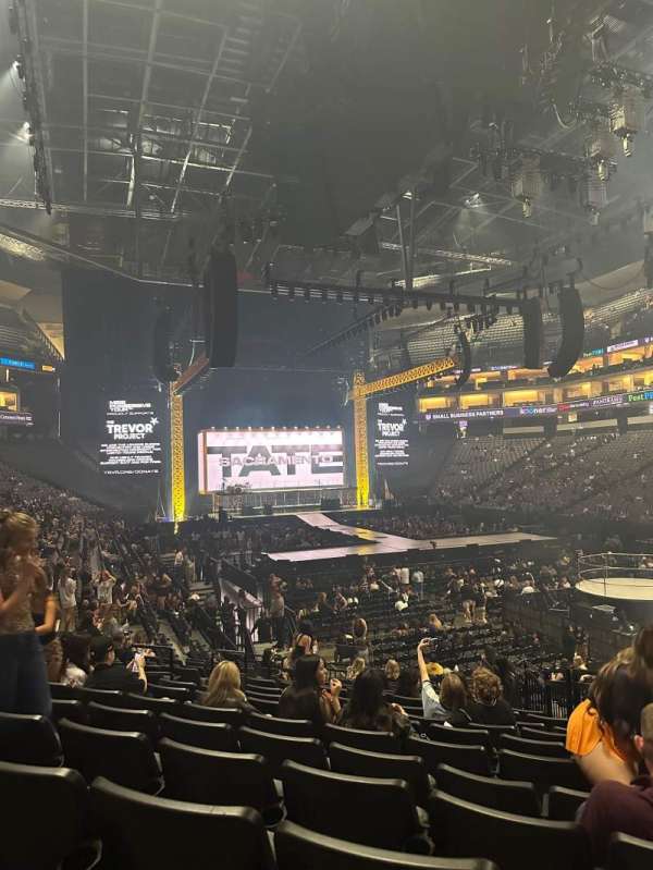 Golden 1 Center, section: 116, row: J, seat: 5