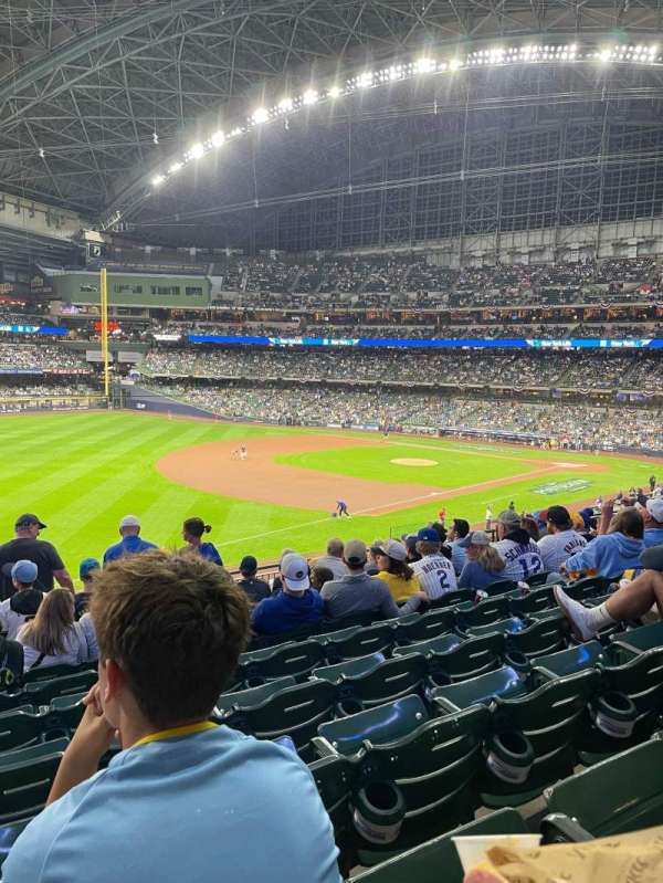 American Family Field, section: 229, row: 11, seat: 16