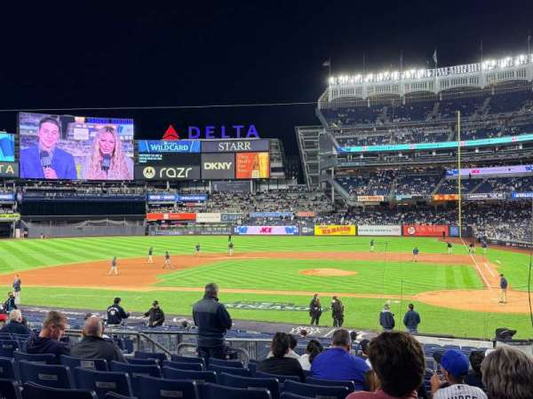 Yankee Stadium, section: 122, row: 12, seat: 7