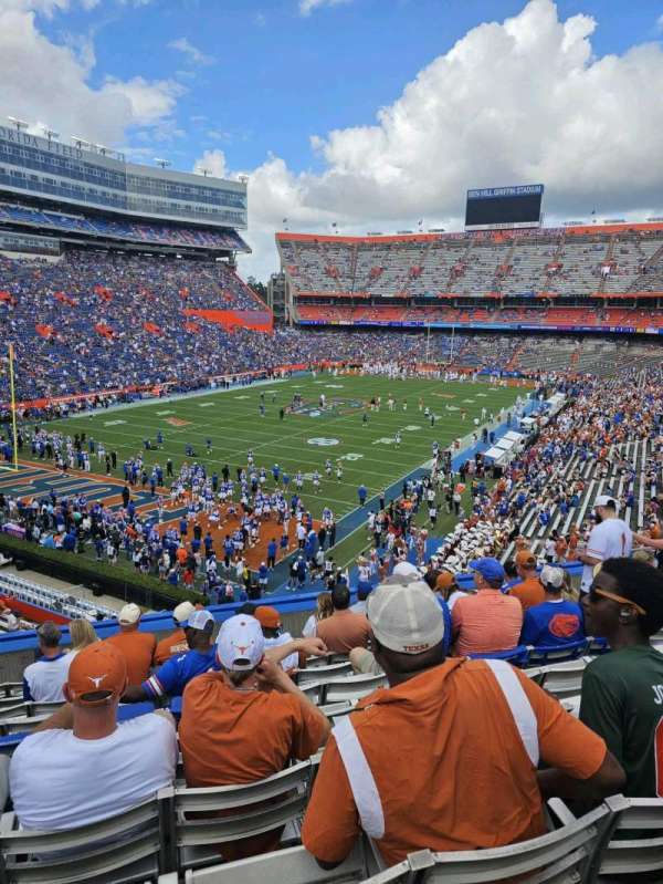 Ben Hill Griffin Stadium, section: 49, row: 10, seat: 1