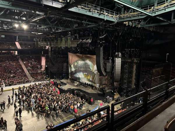 Maverik Center, section: 201, row: 2, seat: 6
