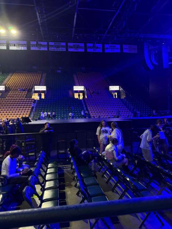 EagleBank Arena, section: 101, row: AA, seat: 8