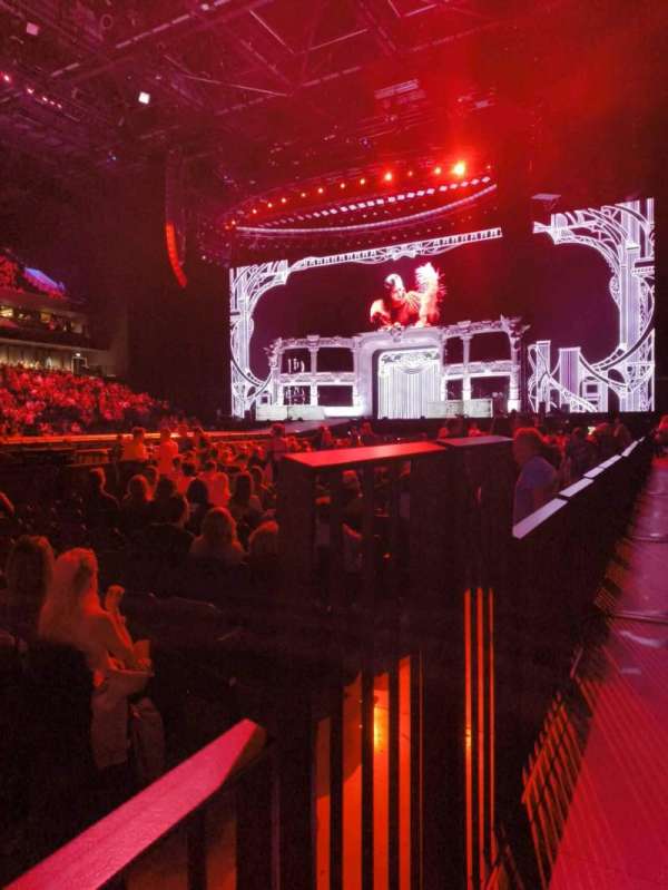 Co-op Live, section: 112, row: 1, seat: 332